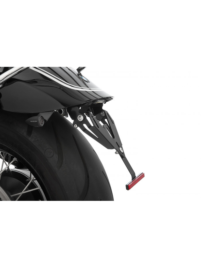 Staffa Porta Targa Universale Per Moto - Supporto Posteriore Per Montaggio Targa E Indicatore - Foto 5